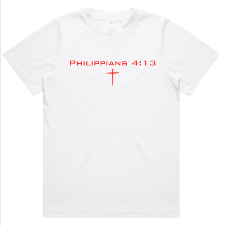 PHILIPPIANS 4:13 HEAVY TEE