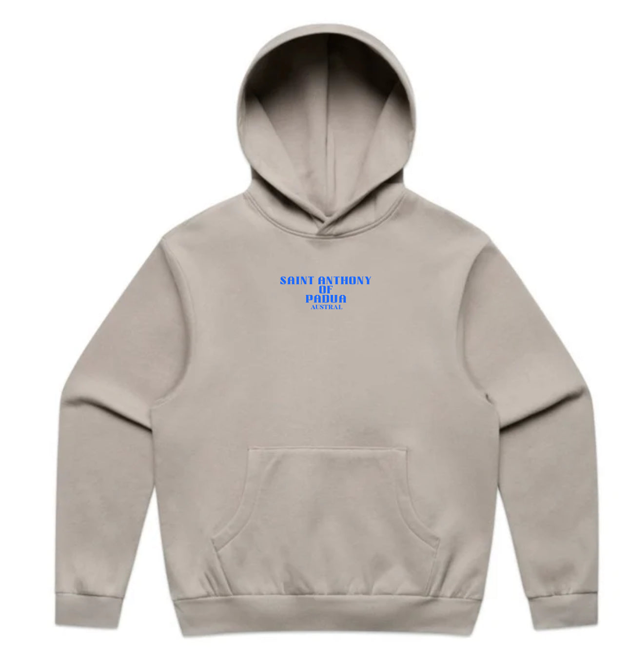 ST ANTHONY OF PADUA AUSTRAL MENS RELAXED HOODIE