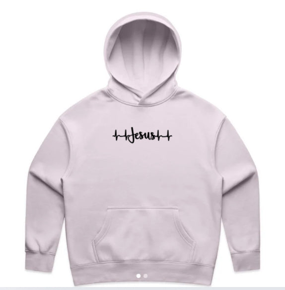 OUR HEARTS ARE RESTLESS WOMENS RELAXED HOOD