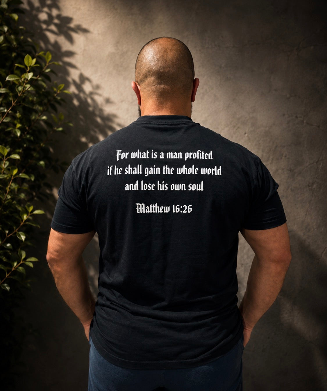 MATTHEW 16:26 HEAVY TEE