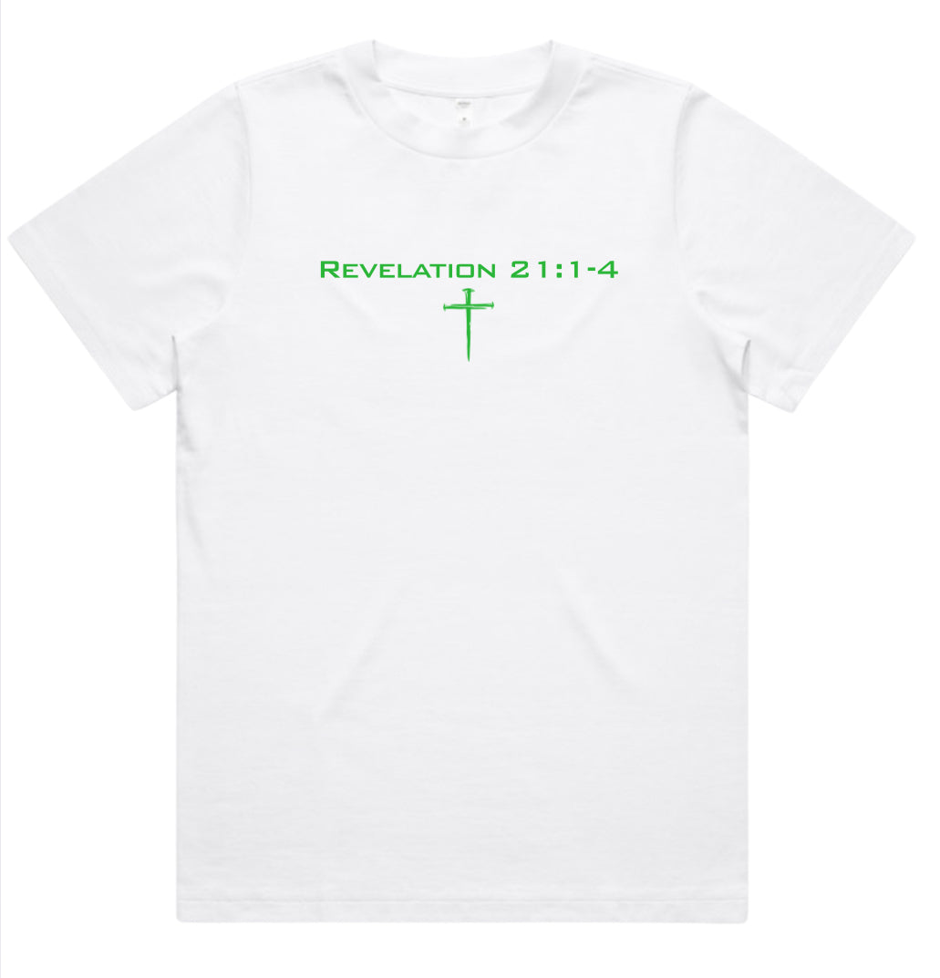 REVELATION 21:1-4 HEAVY TEE
