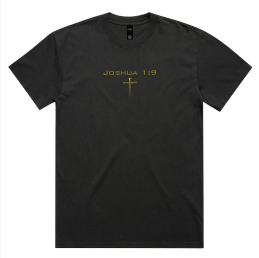 JOSHUA 1:9 HEAVY TEE