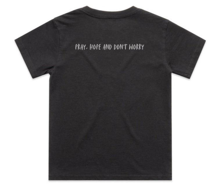 KIDS PRAY, HOPE AND DON’T WORRY HEAVY TEE