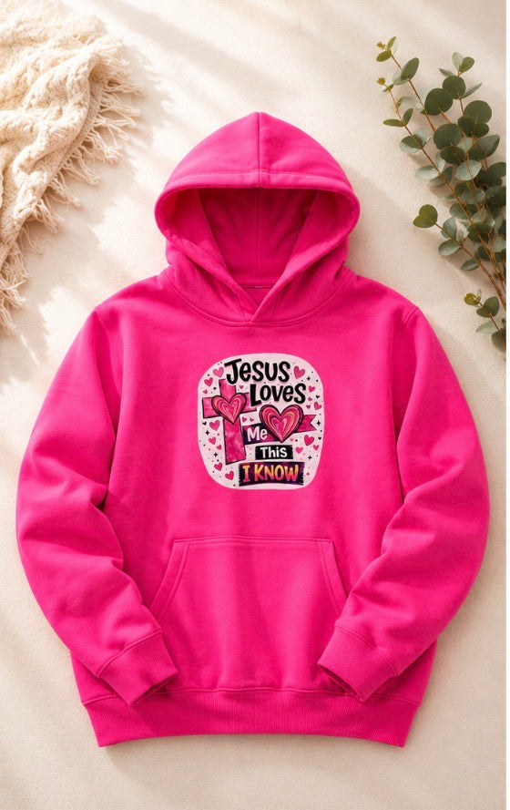 JESUS LOVES ME HOODIE