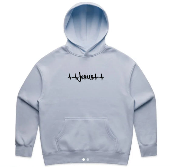 OUR HEARTS ARE RESTLESS WOMENS RELAXED HOOD