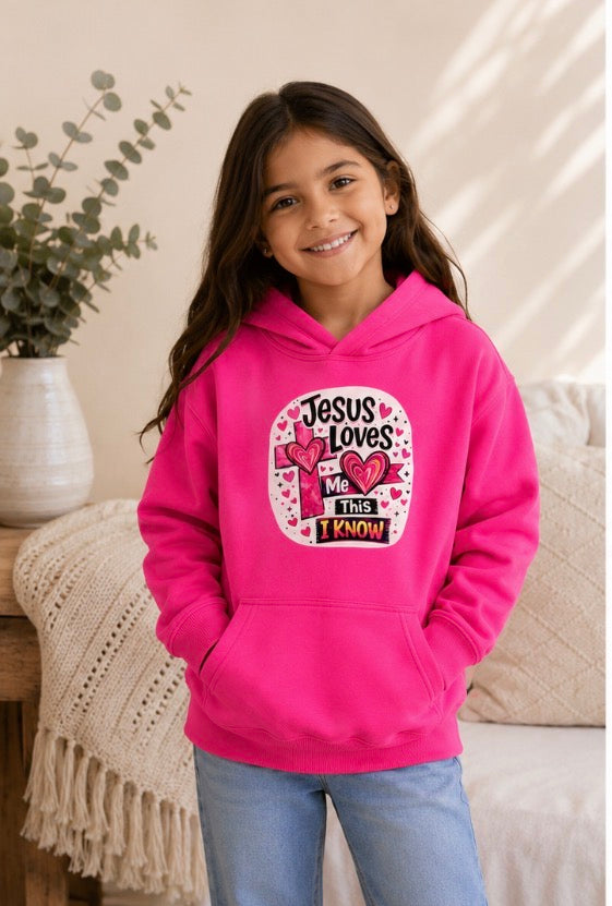 JESUS LOVES ME HOODIE