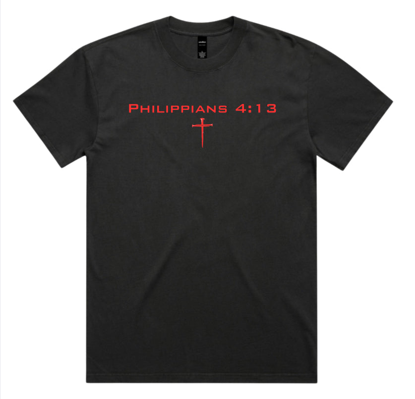 PHILIPPIANS 4:13 HEAVY TEE