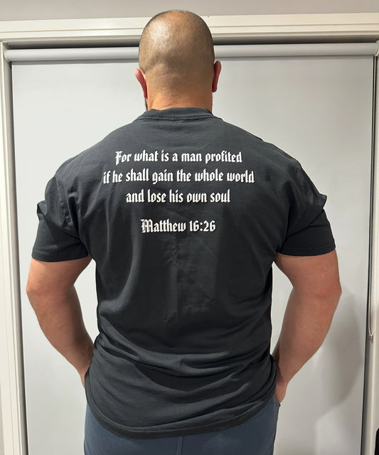 MATTHEW 16:26 HEAVY TEE