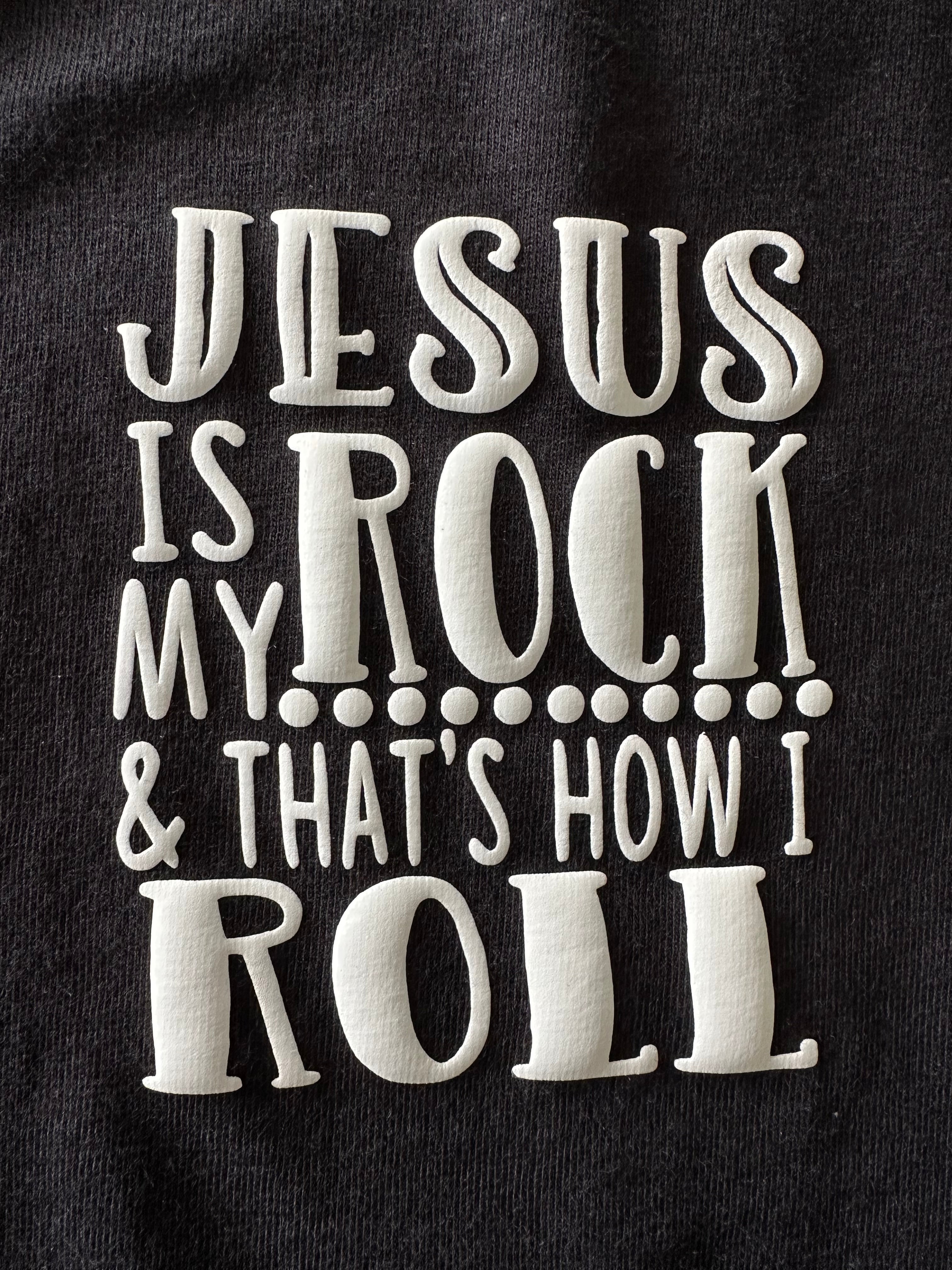 JESUS IS MY ROCK HOOD