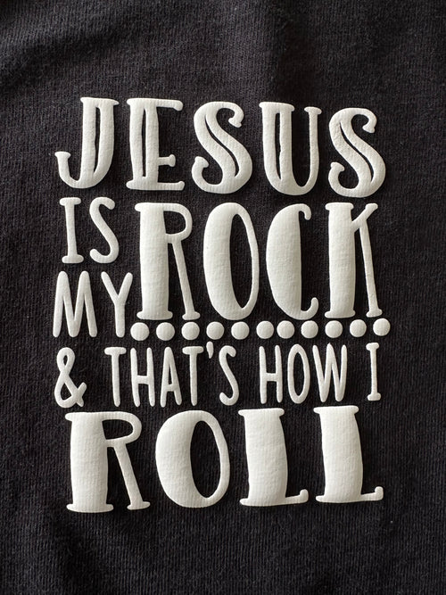 JESUS IS MY ROCK HOOD