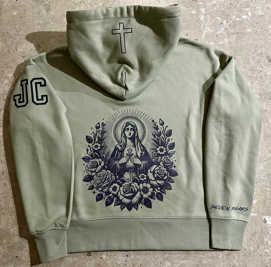 PREMIUM HEAVY Women’s Mother Mary Hoodie