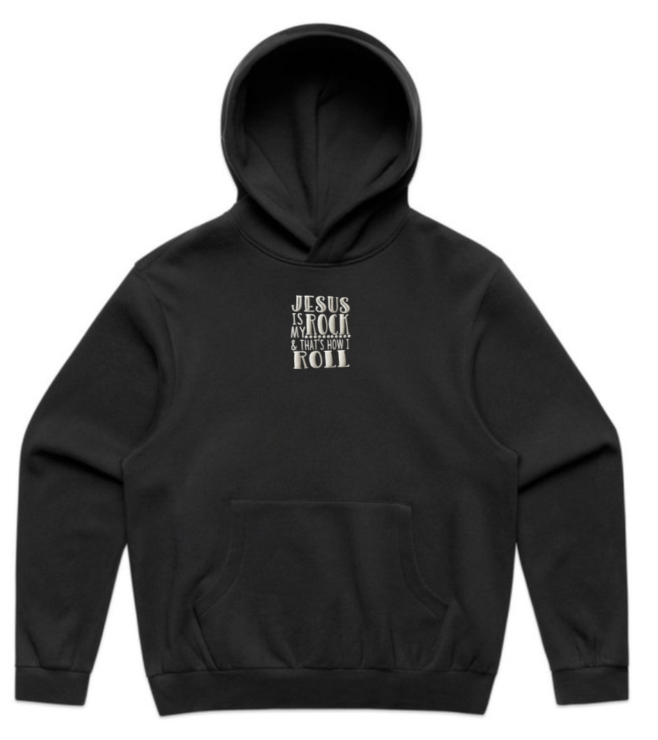 JESUS IS MY ROCK HOOD